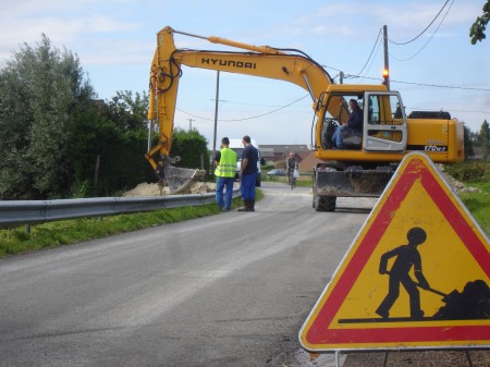 Mr FOURMAUX travaillant pour VNF